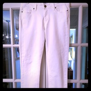 NWOT Paige white skinny jeans, size 31